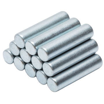 Hot sale neodymium round diametrically magnetized n52 ndfeb cylinder permanent magnets